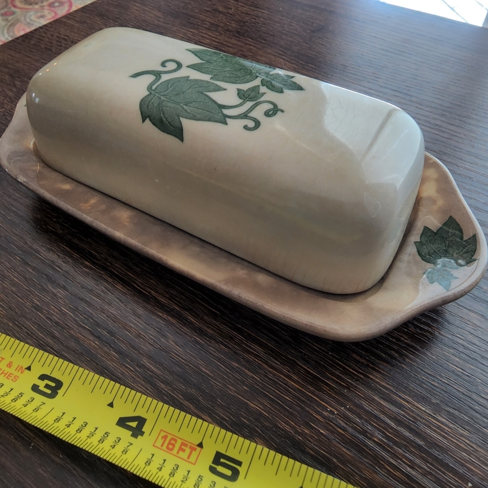 Vintage butter dish